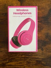 Chug GEMS Over the Ear Wireless Headphones NEW IN BOX PINK sealed