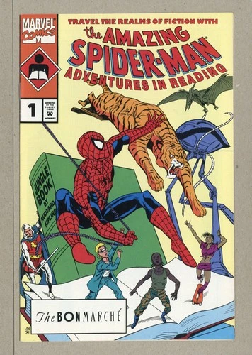 Amazing Spider-Man Adventures in Reading Giveaway Vol. 2 #1.BONMAR VG 4.0 1993