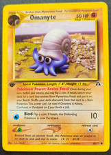 Pokemon Neo Discovery Cards Pick Your Card 1st Ed. Omanyte Eevee Tyrogue WOTC