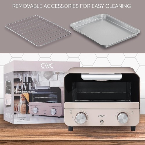 600W Toaster Backofen mit Timer Automatische Abschaltung Präzisionssteuerung Multifunktion Neu - Bild 33 von 35