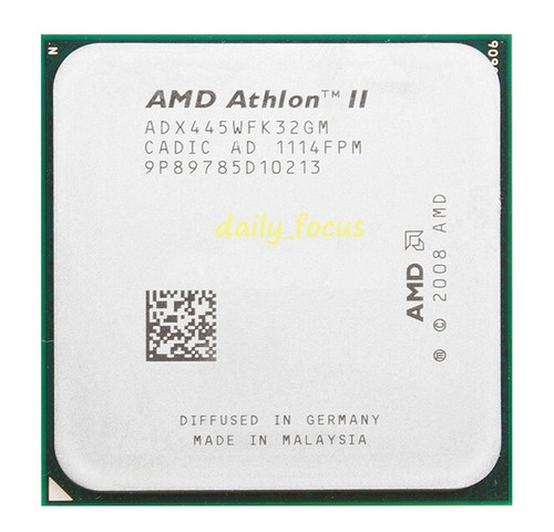 AMD Athlon II X3 445 ADX445WFK32GM 3,1 GHz Socket AM3 Potrójny procesor procesora - Zdjęcie 3 z 4