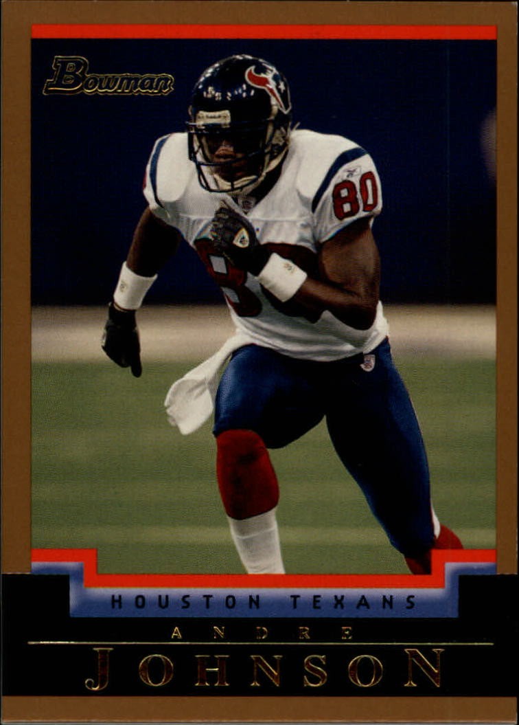 2004 Bowman Football "Gold" Parallel Cards