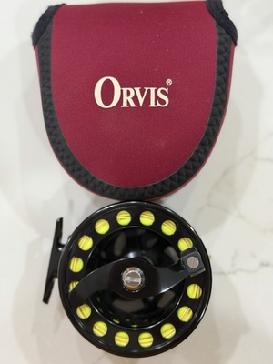 #ad Orvis Vortex 9 10 Large Fly Reel Spooled With 9wt Orvis Floating Line $500.00