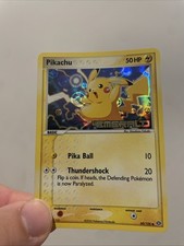 Pikachu 60/106 EX Emerald Stamped Reverse Holo 2005 NM (A BEAUTY)
