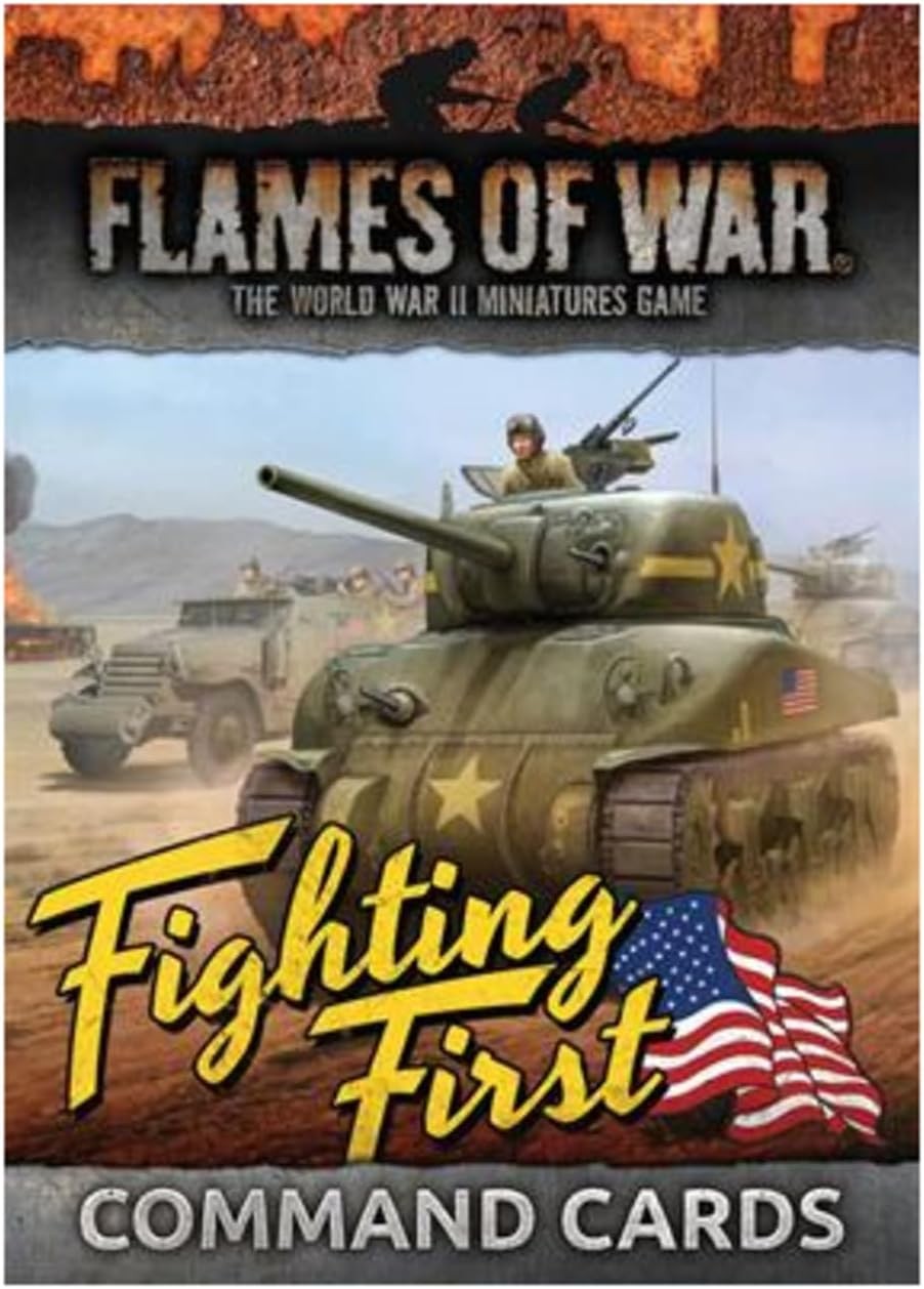 Миниатюры Battlefront Пламя войны Боевые карты первого командования FOW FW243C 2590₽