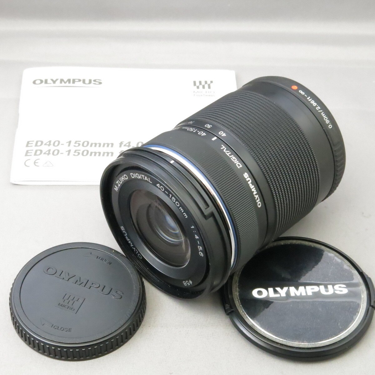 OLYMPUS M.ZUIKO DIGITAL 40-150mm F4-5.6R Black for Micro Four