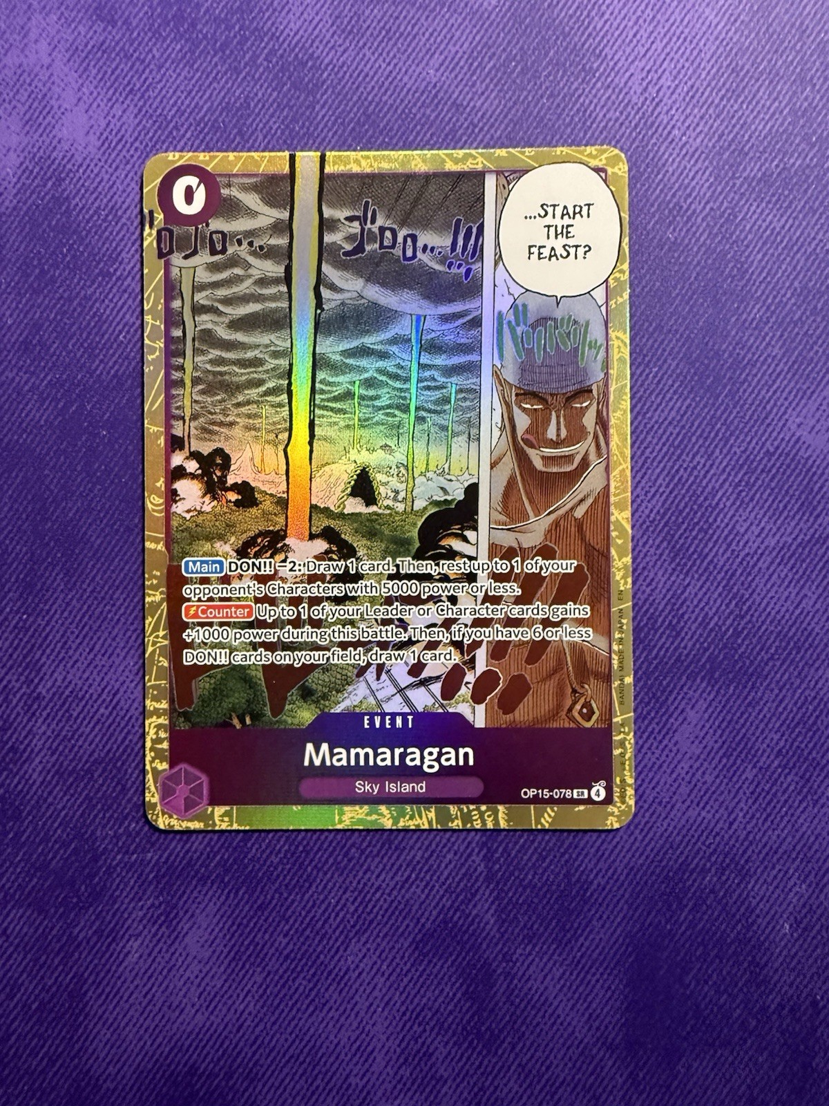 Mamaragan OP15-078 Adventure on Kami's Island Foil