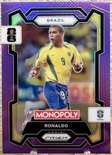 2026 Panini Monopoly Prizm FIFA World Cup Ronaldo #18 Purple Prizm /99 Brazil