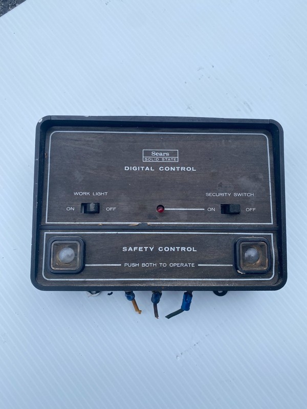 Sears Craftsman Solid State Digital Wall Control 139.654021 139.655000 **VTG**