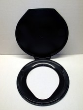 Toilet Seat w/ Lid for 5 Gallon Bucket with disposal bags and Poo gel packs