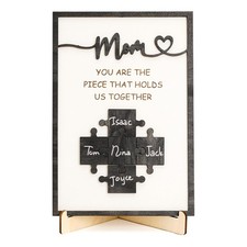 Mothers day gifts for mom from daughter/son - You Are the Piece That Mom Love