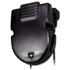 Advantus Panel Wall Clip - 20 / Box - Black (AVT75344)