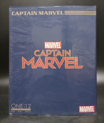 Mezco Toys One:12 Collective Marvel Captain Marvel Action Figure New In Open Box