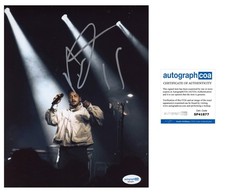 DIJON DUENAS SIGNED BABY ABSOLUTELY DRESS SINGER 8x10 PHOTO - ACOA COA