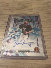 2025 Topps Finest Finest Greats Auto Boomer Esiason Bengals FGA-BE