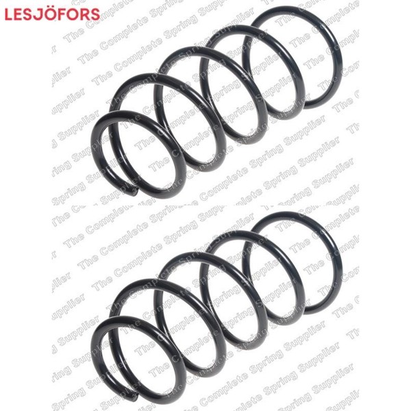 2X Fahrwerksfeder LesjÖFors 4008507 2 Federn Satz Federnsatz FüR BMW-image