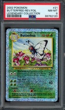 2002 POKEMON LEGENDARY COLLECTION #21 BUTTERFREE-REVERSE FOIL PSA 8 on eBay