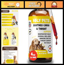 Natural Cough Medicine for Dogs  Cats - Respiratory Support, Sneezing Relief, K