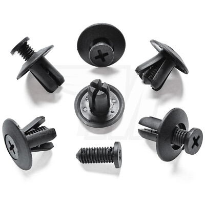 5X Trunk Lining Fastening Screw Expansion Clips