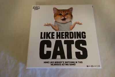 Like Herding Cats Hilarious Acting Game 3-10 Players Ages 10+