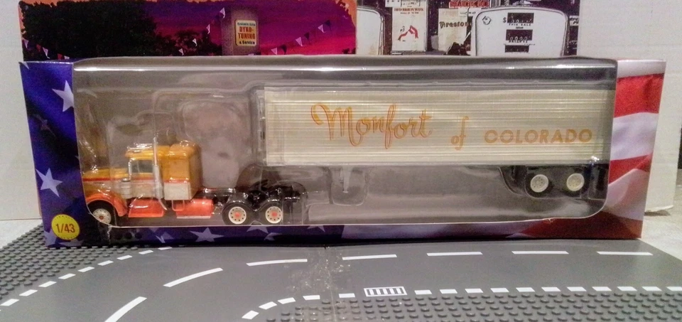 KENWORTH W925 (1970) Monfort, camión americano. ALTAYA, fundido a presión 1:43 nuevo sin abrir Foto 4 de 4