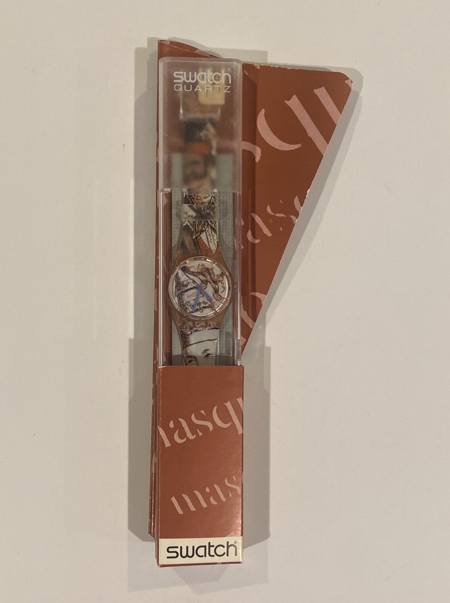 NEW NWT 1993 SWATCH WATCH MASQUERADE GP105 Special Packaging 