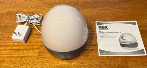 Nuk Natural Sleep System 2 in 1 light and sound machine, model 94001