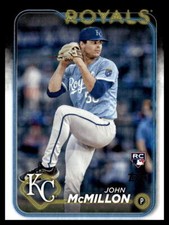 2024 Topps #571 John McMillon Kansas City Royals Baseball Card