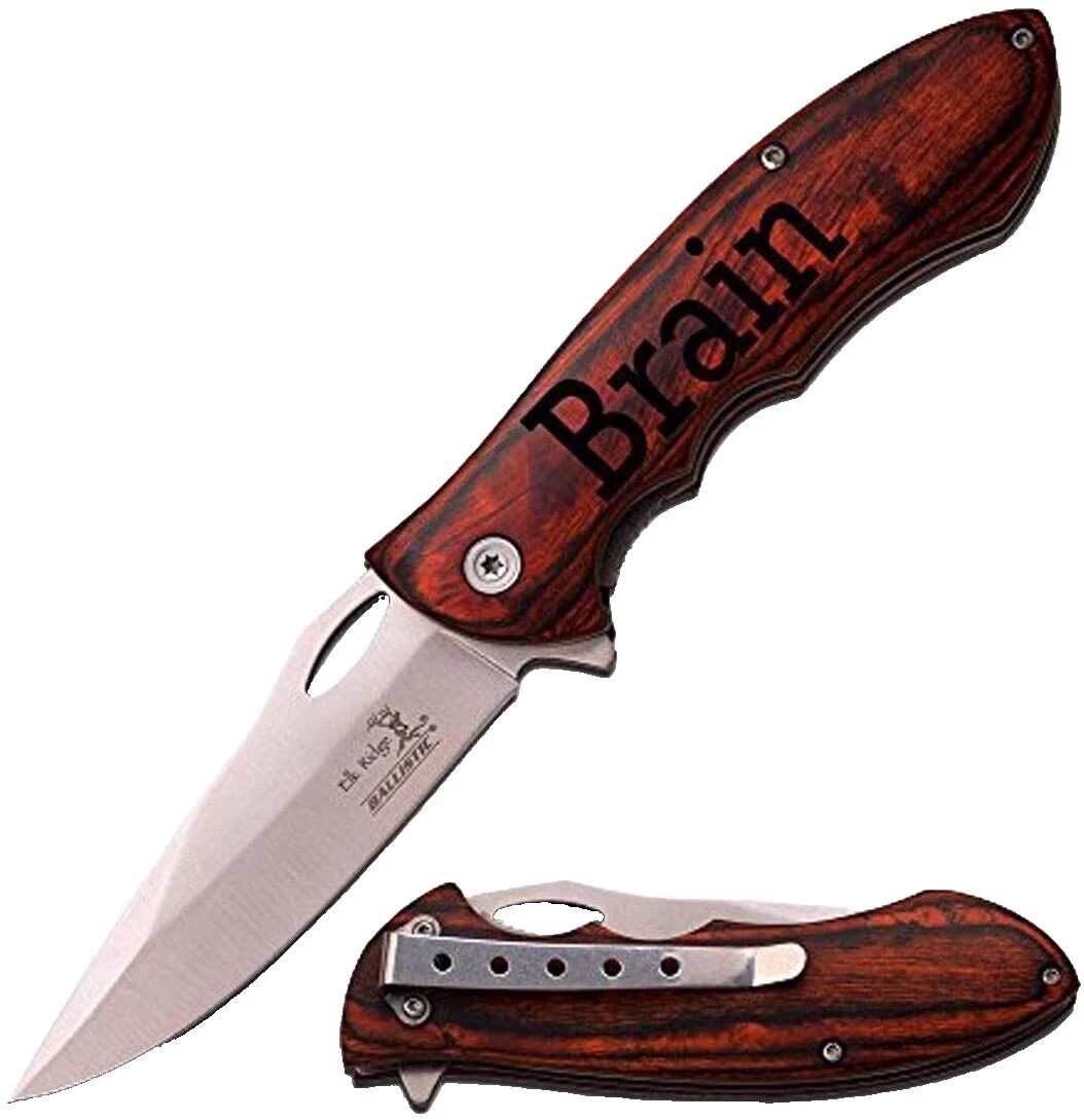 Wood Handle Collectible Pocket Knives