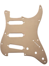 Genuine Fender American Standard 11-Hole Stratocaster Pickguard, GOLD ANODIZED