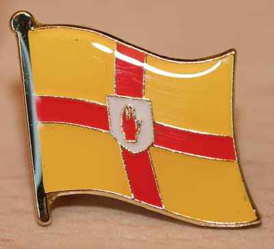 Ulster Nordirland County Flagge Emaille Pin Anstecker UK Great Britain