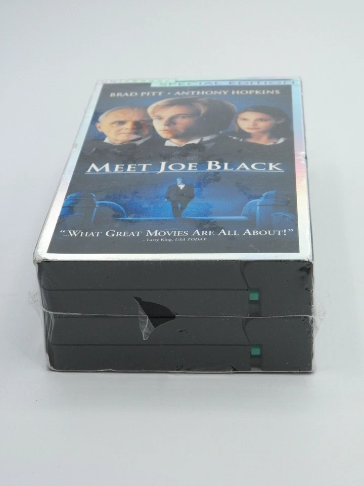Meet Joe Black Special Edition VHS 2 Tape Set New Sealed - Image 4 of 4