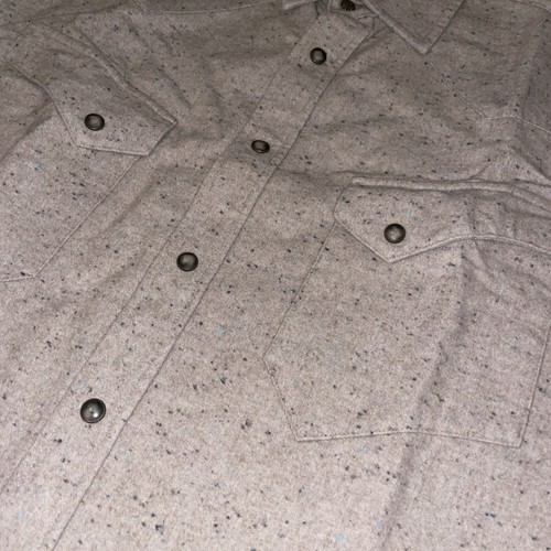 Taylor Stitch The Western Shirt in Oat Donegal Mens Sz 44 XL NWT msrp $138 - Picture 8 of 14