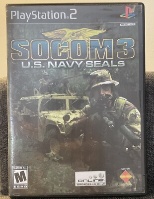 SOCOM 3: U.S. Navy SEALs (Sony PlayStation 2, 2005) Pre Owned