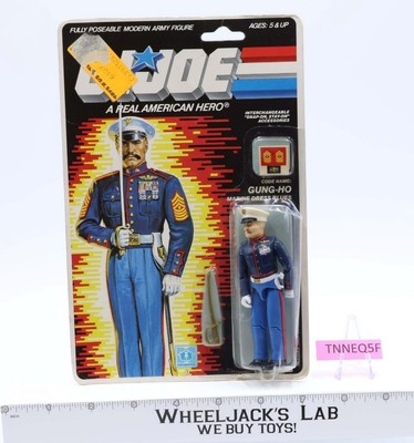 Gung-Ho Marine Blues GI Joe 1986 Hasbro Action Figure NEW MOSC SEALED