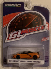 N06 GREENLIGHT 2021 CHEVROLET CORVETTE STINGRAY CONVERTIBLE GL MUSCLE 13310 F