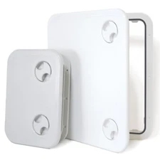 Nuova Rade 'Industrial' Access Inspection Deck Hatch 460mm x 511mm - White