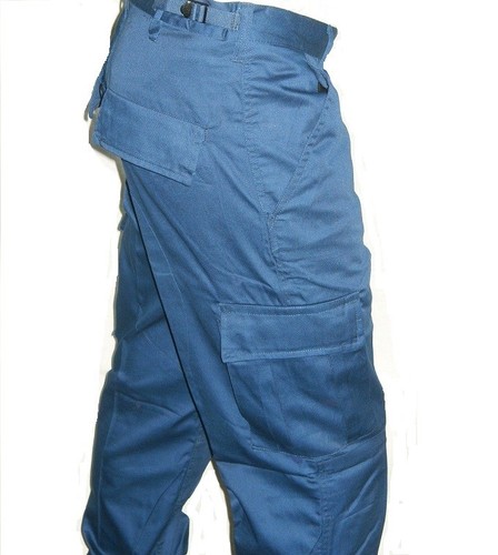 BDU PANTS NAVY BLUE Lightweight CARGO 6 