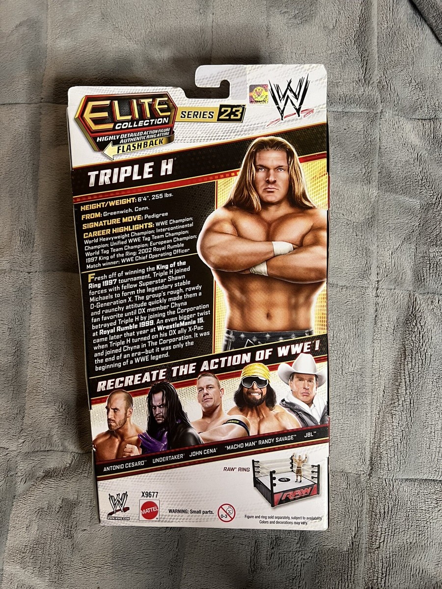 Mattel WWE Elite Collection Series 23 Triple H | eBay