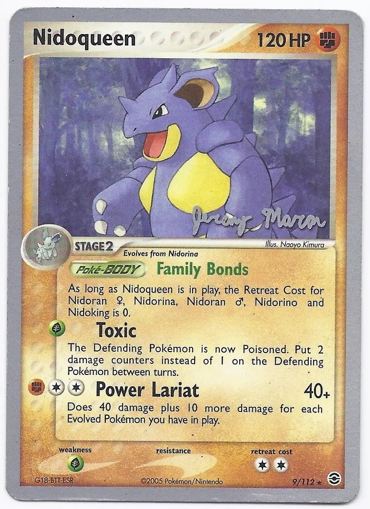 Pokémon Nidoqueen 9/112 World Championships 2005 Set Non