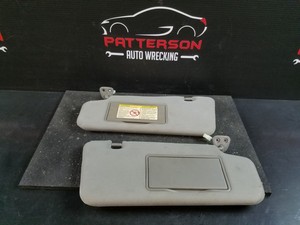 2004 Nissan Murano Lh Rh Sun Shade Visor Pair W Mirror Trim Code G Marks Ebay