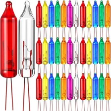200 Count Mini Incandescent Christmas String Lights 2.5V Replacement Bulbs