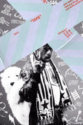 Lil Uzi Vert Luv is Rage 2 Art Wall Indoor Room Outdoor Lil Uzi Vert Luv is Rage 2 Art Wall Indoor Room Outdoor