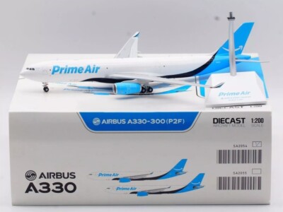 JC Wings SA2054 Amazon Prime Air Airbus A330-300F N4621K Diecast 1