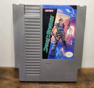Snake's Revenge (Nintendo Entertainment System, 1990) Authentic, Cartridge Only!