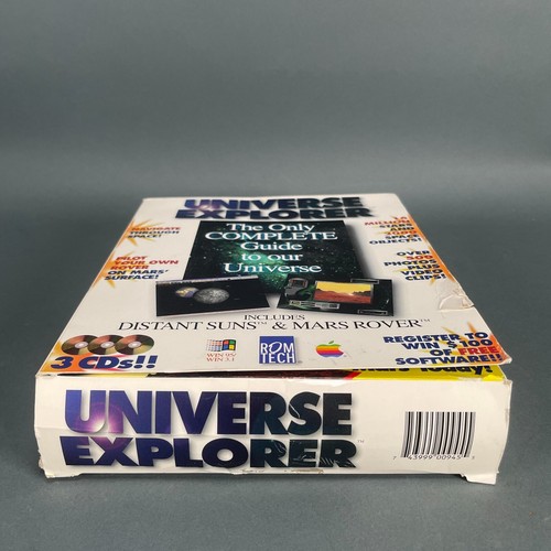 Vintage 1996 Universe Explorer Distant Suns + Mars Rover 3 CD-ROM Guide Mac PC - Picture 4 of 24