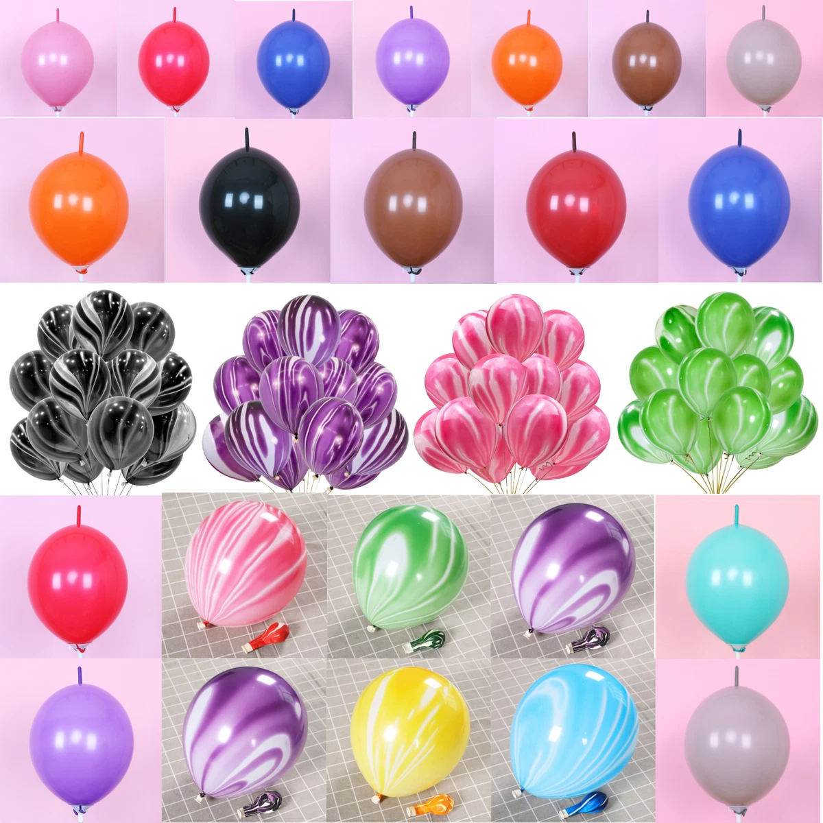 Marble balloons discount
