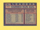 ROLLIE FINGERS JIM PALMER RON GUIDRY Signed 1984 Topps Leaders Baseball Card 717 — photo 2