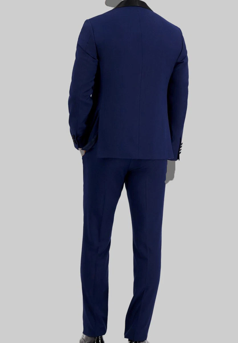 Perry ellis hotsell blue tuxedo
