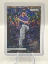 2020 Panini Prizm JONATHAN GRAY Bronze Donut Circles Prizm #/25 Colorado Rockies